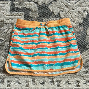 Multicolored Little Girls Columbia Skort Size 6/6X